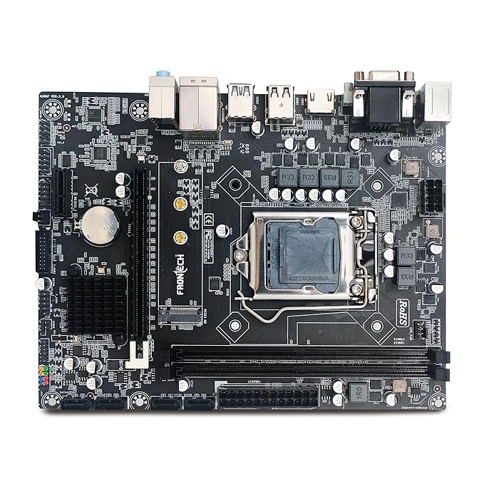 FRONTECH High-Performance 8th & 9th Generation LGA 1151 Motherboard with H310 Express Chipset (FT-0482)