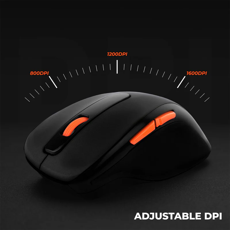 Zebronics  Wireless Mouse ZEB-Curve