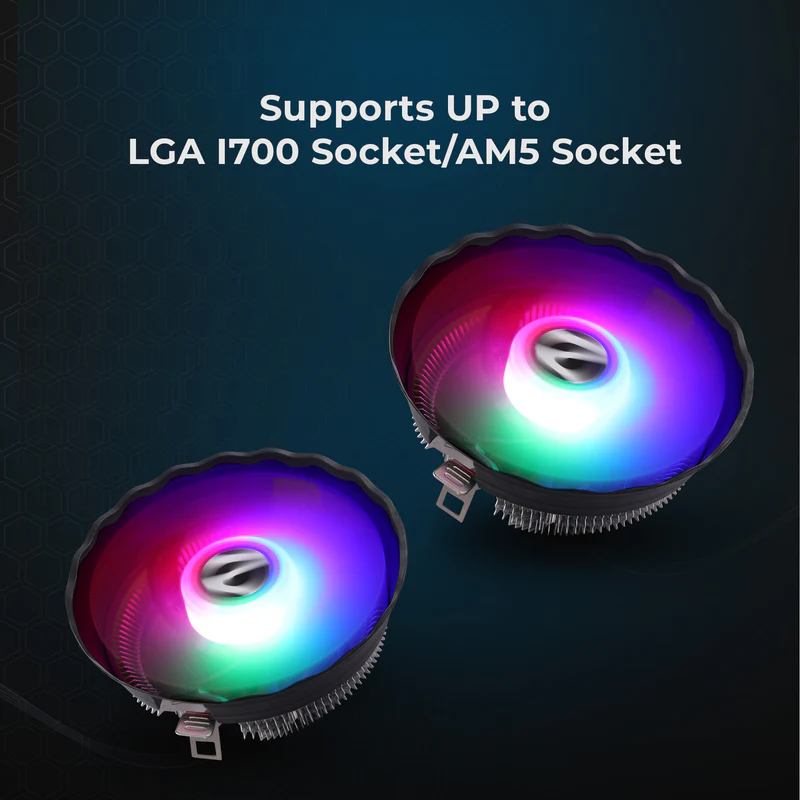 ZEBRONICS CPU AIR COOLER FC120A